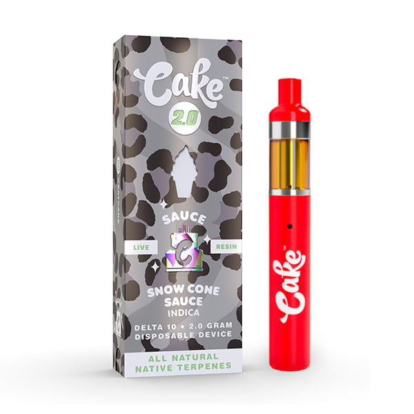 CAKE DELTA 10 LIVE RESIN ANIMAL SERIES 2GM DISPOSABLE - 1CT