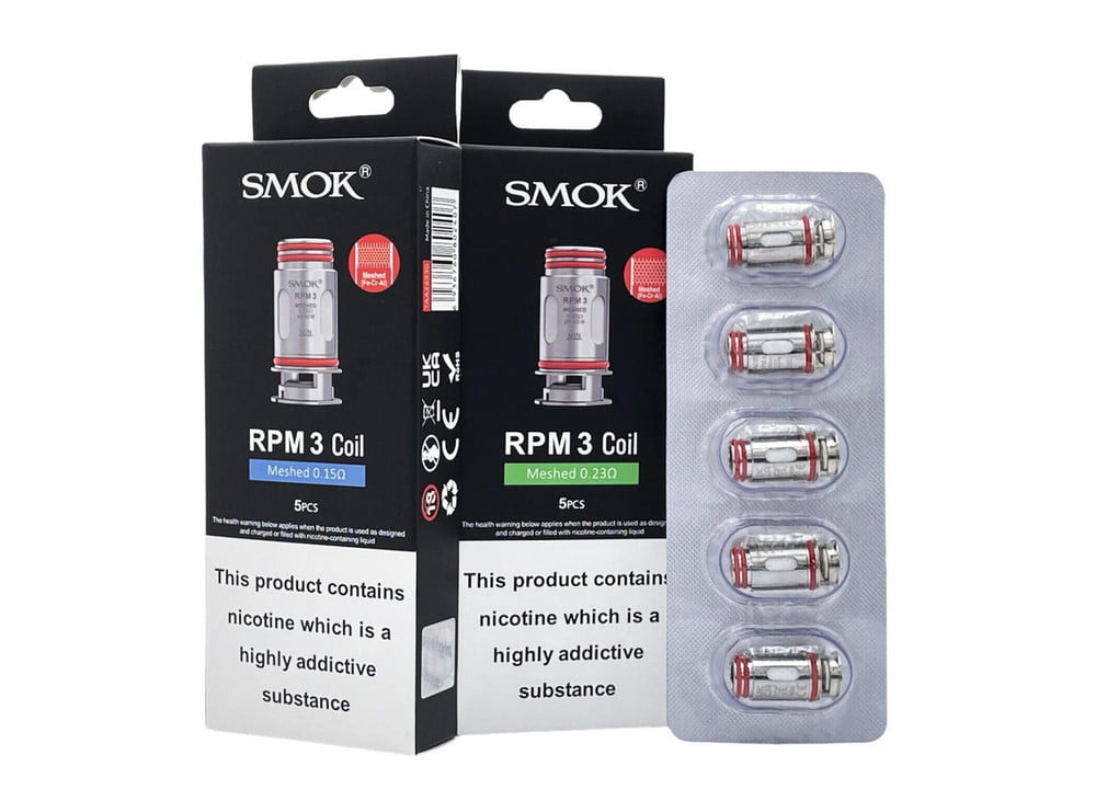 SMOK RPM 3 REPLACEMENT COIL - PACK OF 5